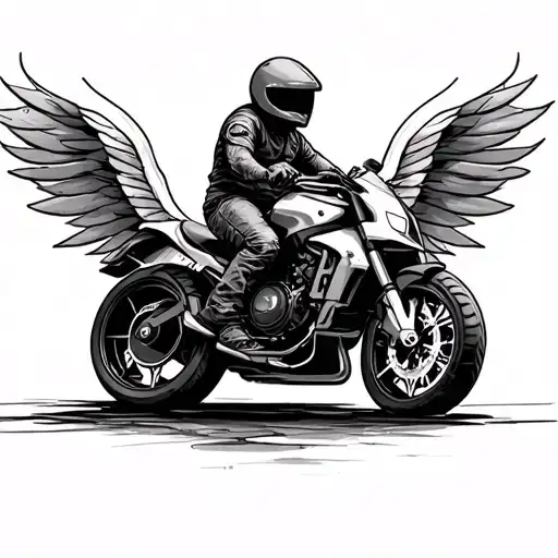 Memorial For A Motorbike Rider