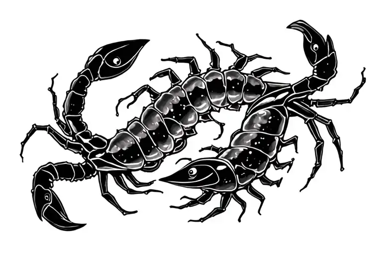 Scorpio And Pisces Constellation