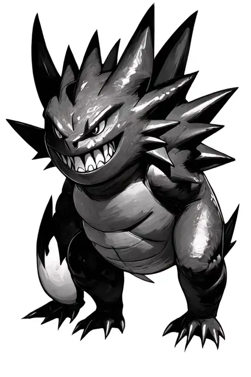 Gengar Pokemon Side By Side