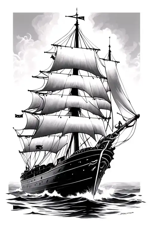 Ship Emerging