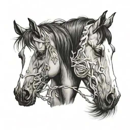 In Memory Of My 2 Horses