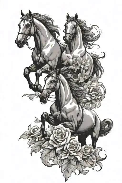 In Memory Of My 2 Horses