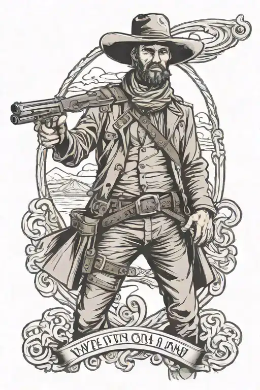 Western Outlaw Gunslinger
