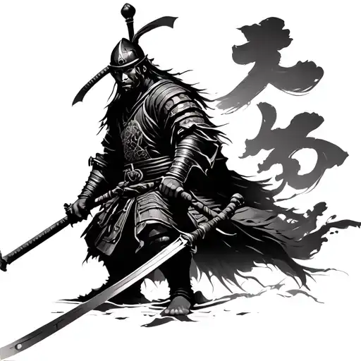 Lone Samurai Warrior