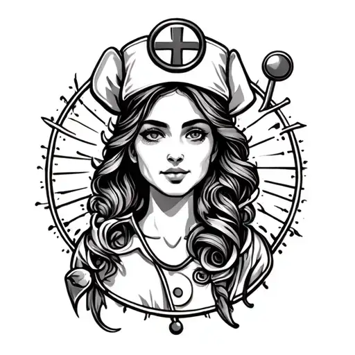 Nurse Symbolizing Healing