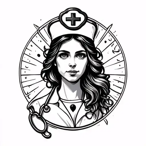 Nurse Symbolizing Healing
