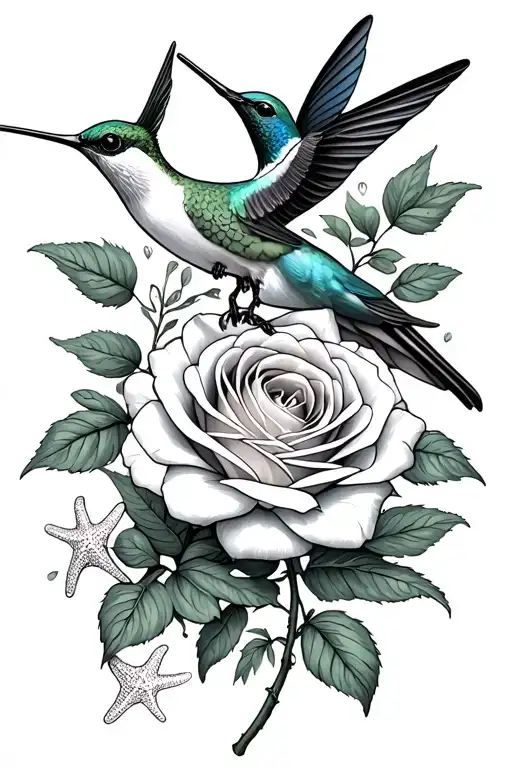 Cotton Plant Rose Hummingbird Starfish Incorporated