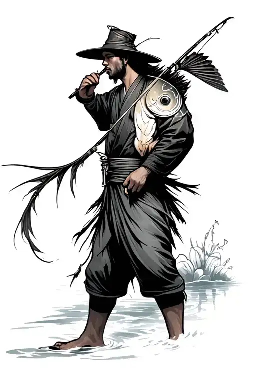 Japanese Fisher Man