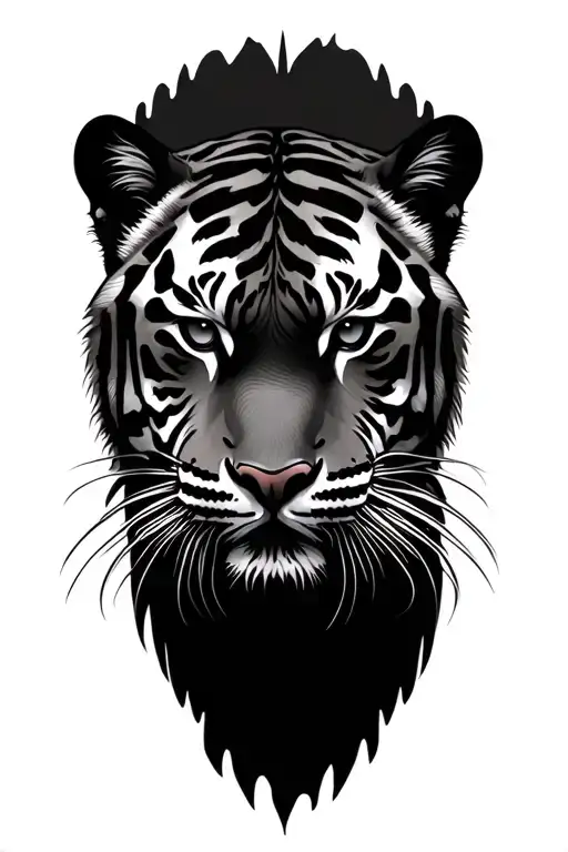 Tiger And Face