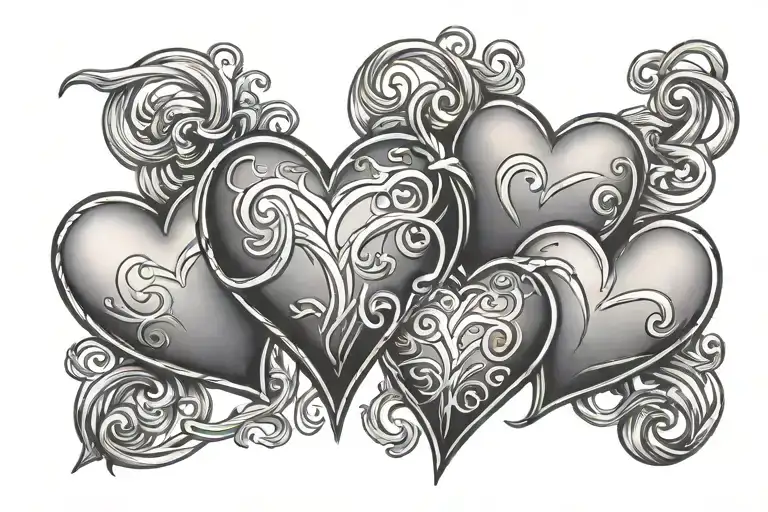 Three Hearts Intertwined