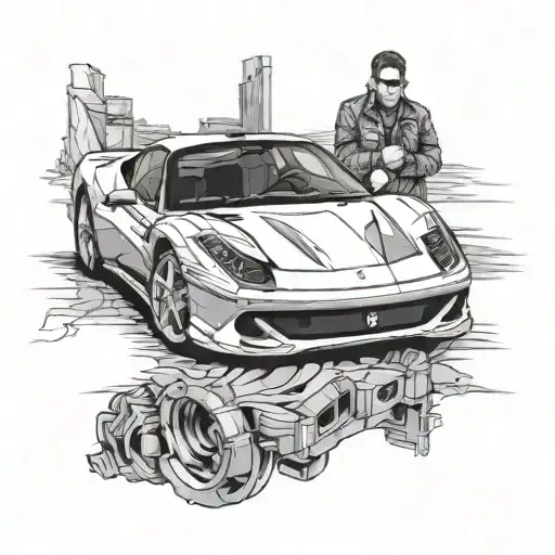 White Ferrari By Frank Ocean