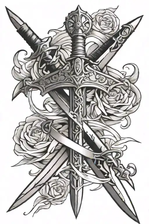 Two Crossed Swords