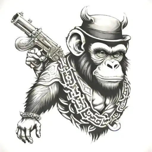 Gangster Wisdom Monkey