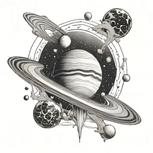 Saturn And Croas