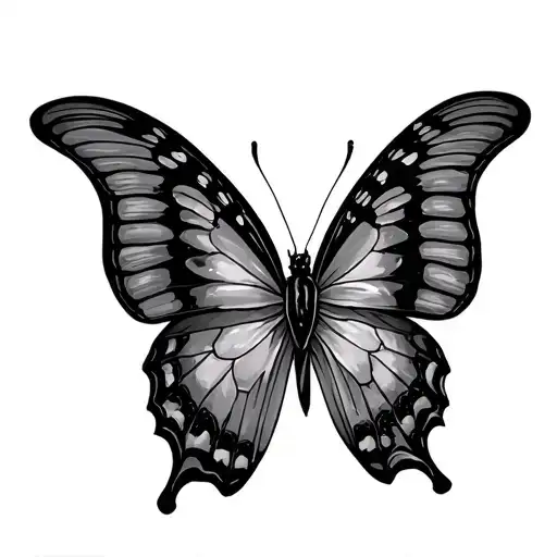 Butterfly Emerging