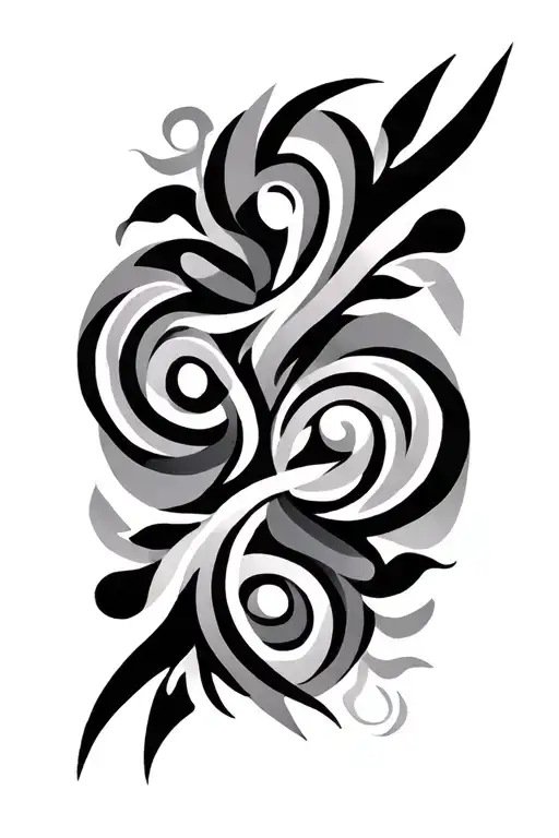 Tribal Patterns Inspired Of Guyanese Culture And Pakistani