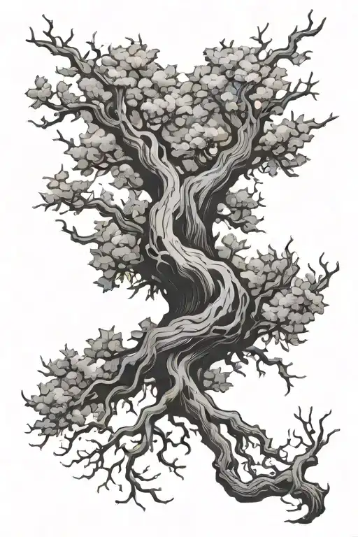 Pheonixrising From Its Own Ash Tree On Fire