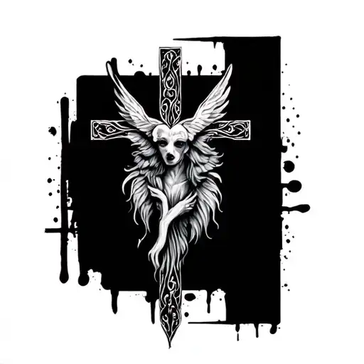 Cross With Grandma Writing