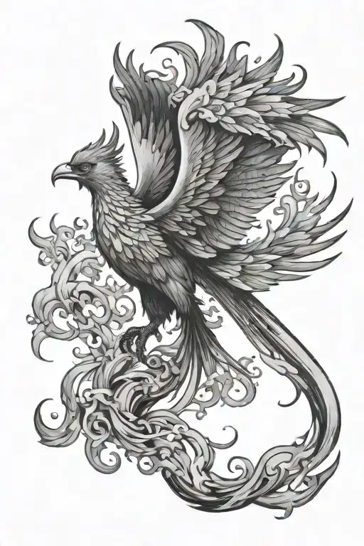 Pheonix Rising From Its Own Ash