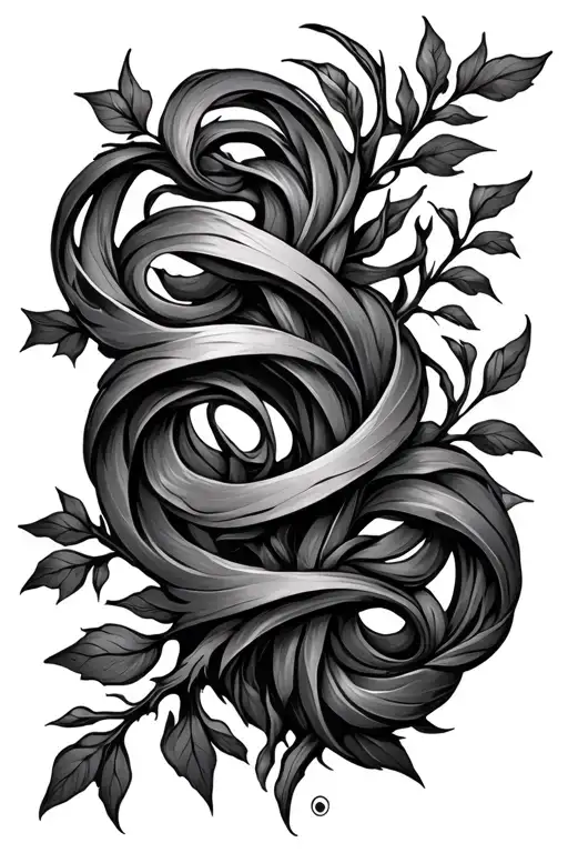 Botanical Vine Wrap Elven Style Design