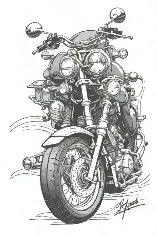 Honda Shadow Fiend From Game
