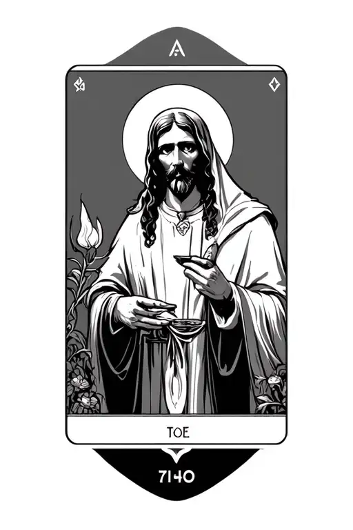 The Hermit Tarot Card