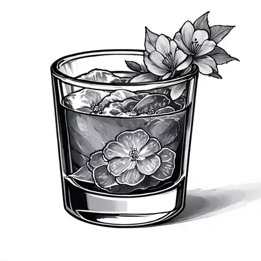Shot Glass Filled