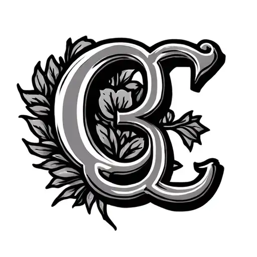 C Letter To T Love Design Combining Elements