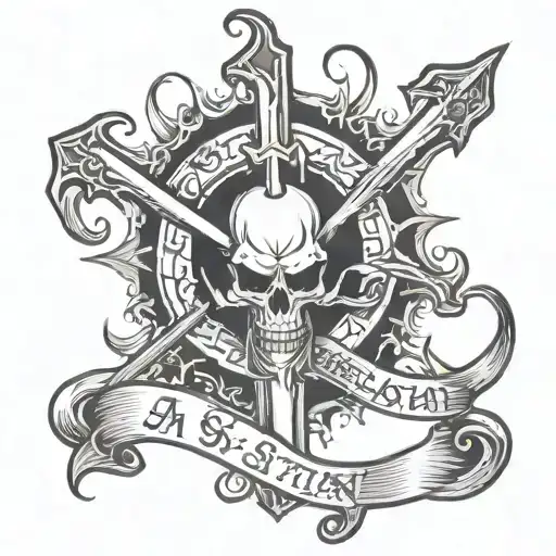 Satanic Reverse Cross In Text Is I Am The Satan 666