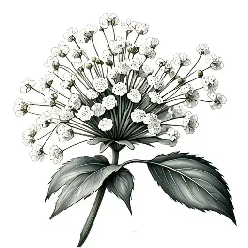 Singla Stem Of Baby's Breath Flower