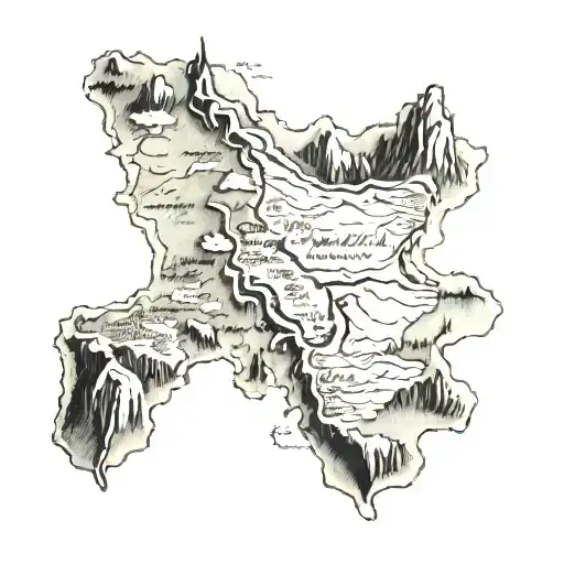 Lord Of The Rings Map
