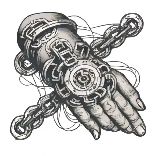 Chain Wrapped Arm