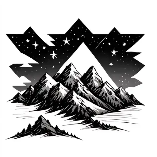 Mountains And Stars