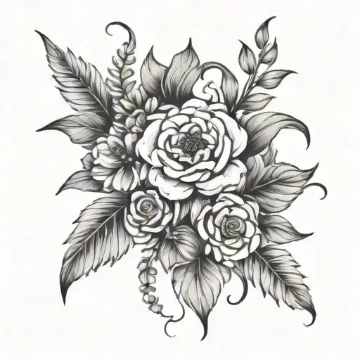 Bouquet Of Different Flowers