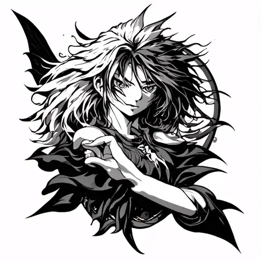 Bleach And One Piece With Fairy Tail Anime Hand