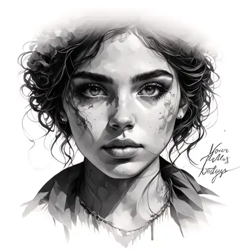 Your Flaws Are Beautiful Portrait