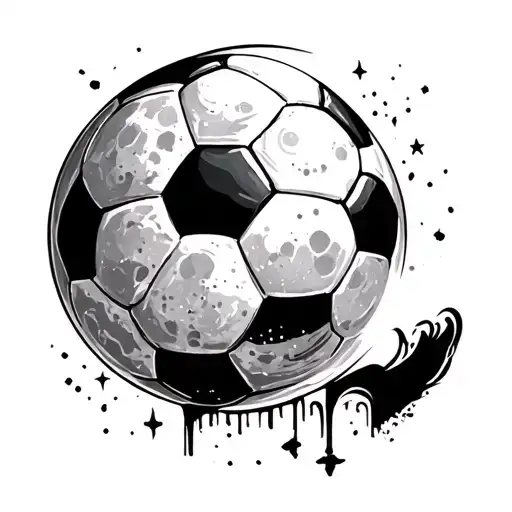 Soccer And A Moon