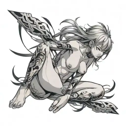 Nude Anime Girl