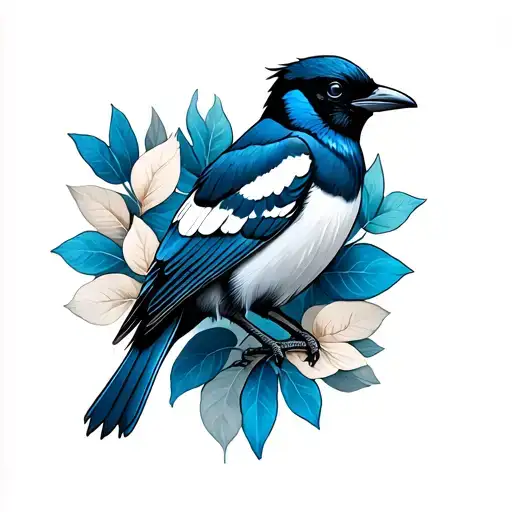 Magpie Blue