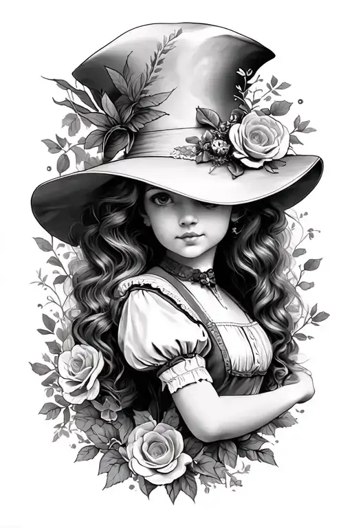 Alice In Wonderland Sleeve