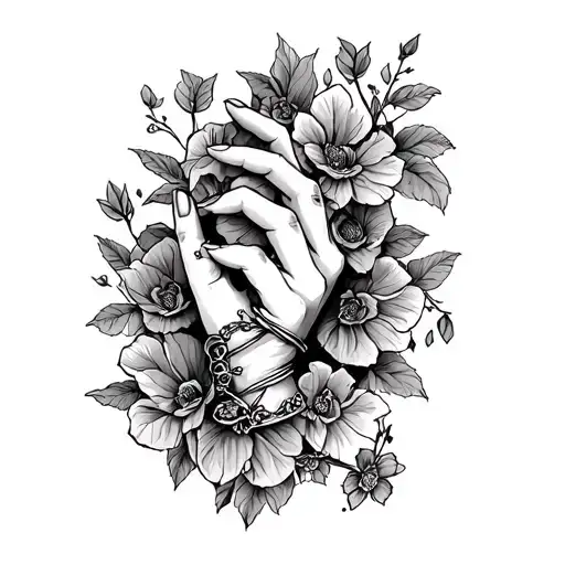 Alice In Wonderland Hand