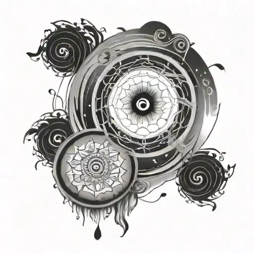 Hippy Moonlight Circular Pattern