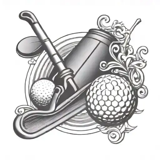 Curling And Golf