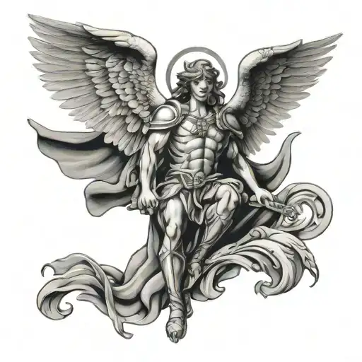 Saint Michael Resting