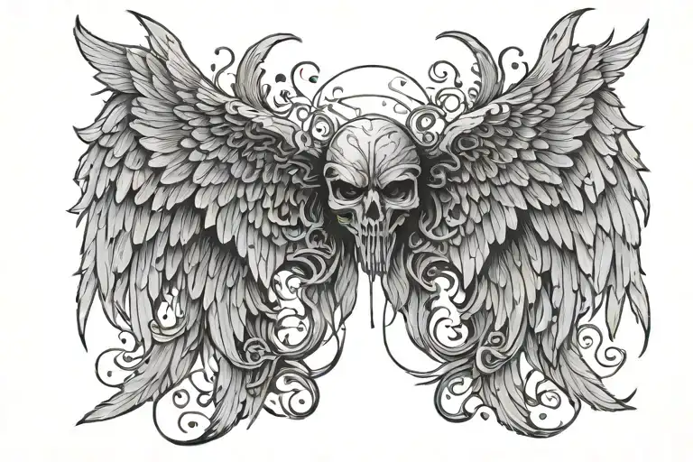 Angel Demon Wing Balance