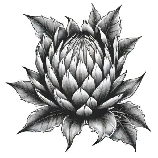 King Protea Flower