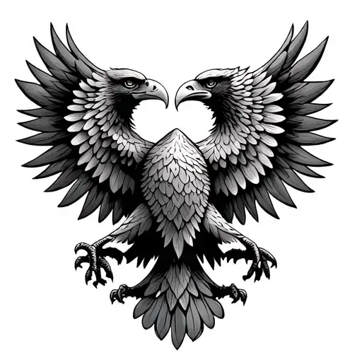 Albanian Double Headed Eagle