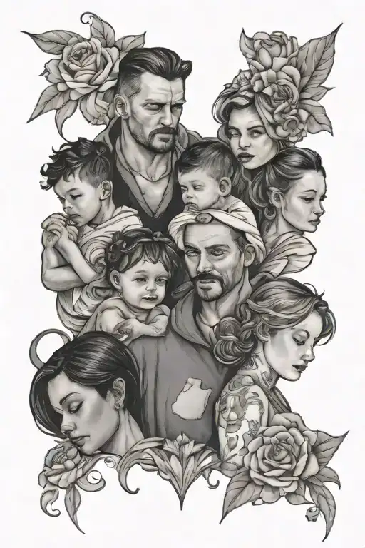 Parents And Siblings Birth 4 People