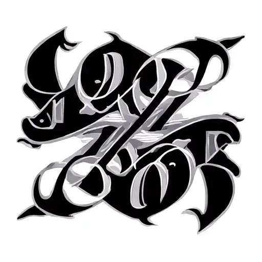 Two Word Ambigram Generator