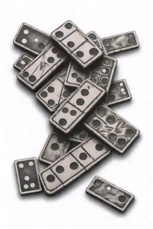 Dominoes 5 Blank And 1 And 9